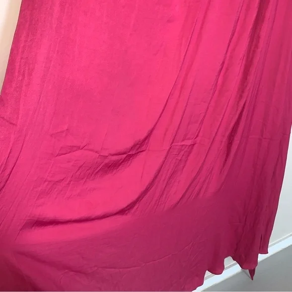 Lulu's Goddess Aura Fuchsia One-Shoulder Maxi Dress - Picture 5 of 12